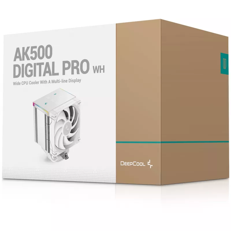 Kühlung DeepCool AK500 DIGITAL PRO WH (R-AK500-WHAPMN-G)