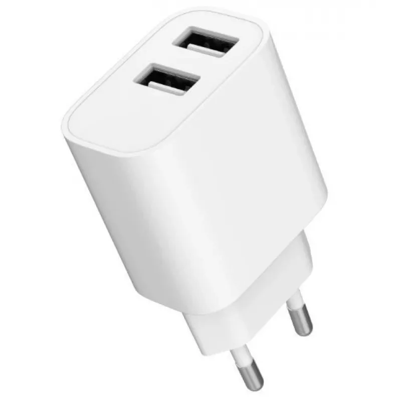 Ladegerät Gembird TA-UC-2A12-01 Indoor AC 2.4A 2 USB Weiß
