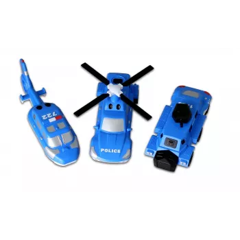 Fahrzeug-Set Popular Playthings Mix or Match Vehicles Police