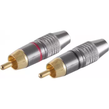 shiverpeaks BS52024-SET Kabelverbinder RCA Grau (BS52024-SET)