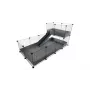 C&C Modular Cage C&C 4x2 mit Loft 2x1 und grauer Rampe – c&c modularer Kleintierkäfig für Meerschweinchen, 145×75×75 cm, 10 kg