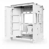 PC Midi Tower Gehäuse NZXT H9 Flow RGB+ — Weiß, unterstützt ATX/EATX/Micro-ITX, gehärtetes Glas, 3x140 mm vorne + 1x120 mm hinten Lüfter
