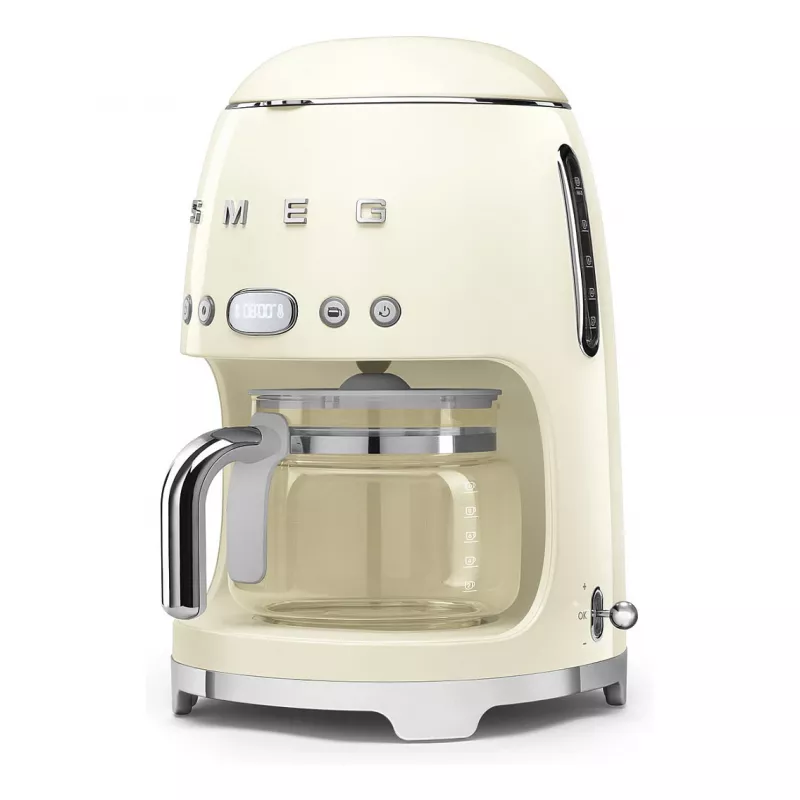 Smeg 50's Style DCF02CREU Kaffeemaschine 1,25 Liter creme