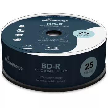 BD-R Rohling MediaRange MR514 25 GB 25 Stk.