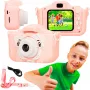 Extralink H28 SINGLE PINK – Kinder-Digitalkamera in Pink/Weiß, für Kinder ab 3 Jahren