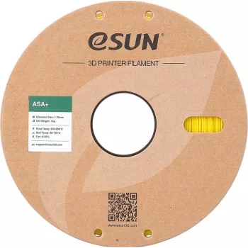 ASA 1,75mm GELB 1kg ESUN 3D-FILAMENT mit Papierrolle (ASA)