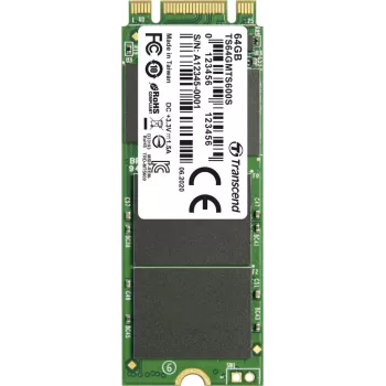 Transcend MTS600S - SSD - 64 GB - intern - M.2 2260 - SATA 6Gb/s