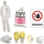 Warnaufkleber-Set cimco Asbest Tages-Set easy L 15 Stück, Modell 145080