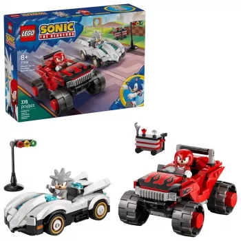 LEGO SONIC THE HEDGEHOG 77118 Silvers Auto gegen Knuckles‘ Monster-Truck