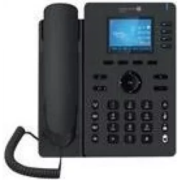 ALCATEL-LUCENT ENTERPRISE ALE-3 Dual Port Gigabit Ethernet Basic SIP DeskPhone ohne Netzwerkkabel (3MK27017AA)