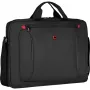 Laptoptasche Wenger BQ 16 Slimcase Toploader Schwarz — passend für 16-Zoll-Laptops, Toploader-Design, gepolstertes Fach