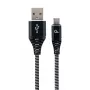 Gembird CC-USB2B-AMCM-2M-BW USB-Kabel USB 2.0 USB A USB C Schwarz, Weiß