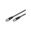 Koaxialkabel Microconnect 50074 BNC BNC 5 m Schwarz