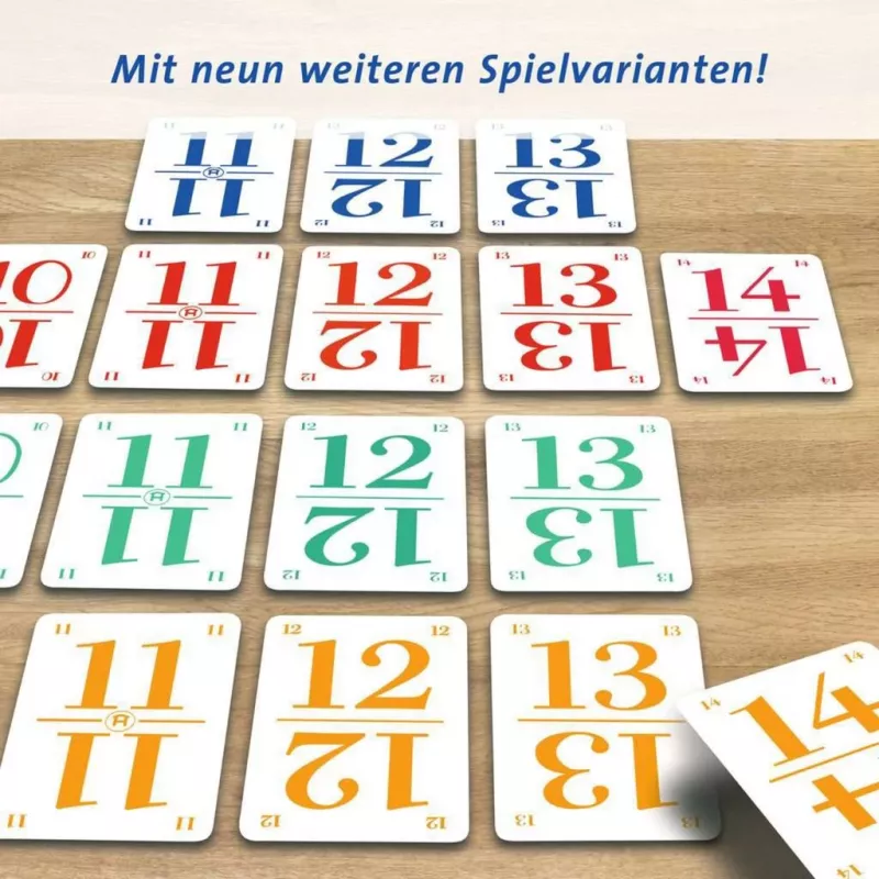 Elfer raus, Kartenspiel