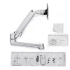 Ergotron LX Extension and Collar Kit - Befestigungskomponente (Gelenkarm, Installationselemente, Kappe, Stangenkragen)
