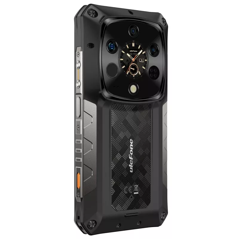 Robustes Smartphone UleFone Armor 28 Ultra Thermal 5G — 16 GB RAM, 1 TB Speicher, schwarz