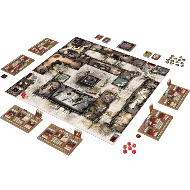 Zombicide - Schwarz Plague Familienspiel