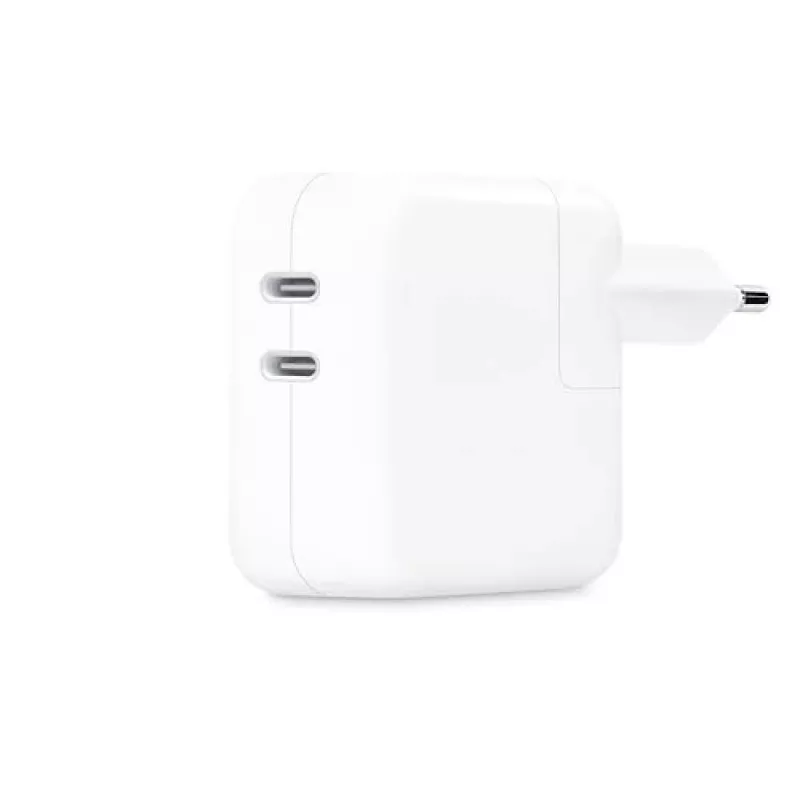Mobiles Ladegerät Apple MW2K3ZM/A 2 USB Type-C Ports Weiß