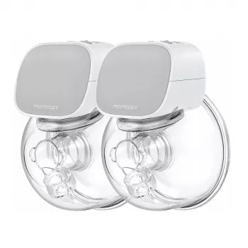 Milchpumpe Momcozy S9 Pro Double Grau BP202-GR00BA-A — Komfortable, verstellbare doppelte elektrische Pumpe
