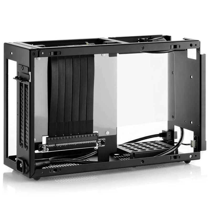 DAN Cases A4-SFX V4.1 - Silber + Alpenföhn Schwarz Ridge - 120 mm
