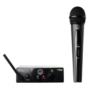 Drahtloses Mikrofon-Set AKG WMS40 ISM 3 UHF-Frequenz, tragbare Lavalier-/Handheld-Optionen