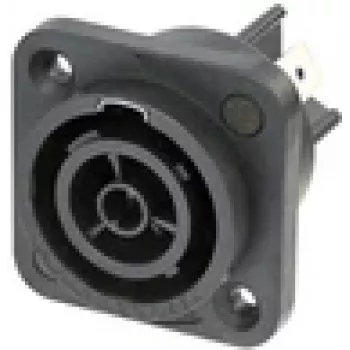 Neutrik NAC3FPX-TOP - Schwarz - Polyamid - Edelstahl - Kupfer - Kupferlegierung - IP65 - 2,5 mm² (NAC3FPX-TOP)