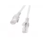 LANBERG Netzwerkkabel RJ-45 Cat5e PCU5-10CC-3000-S, 30 m, U/UTP, CCA-Leiter, PVC-Mantel, 26 AWG, weiß