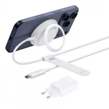 Kabelloses Smartphone-Ladegerät Belkin WIA014kqWH – USB-Stromversorgung für Innenräume, weiß