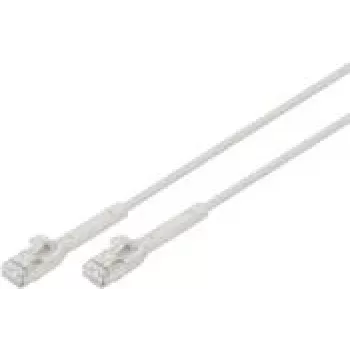 DIGITUS CAT 6A F-FTP abwinkelbares Patch Kabel, Kupfer, 0,3 m, Grau (DK-1632-A-003B)
