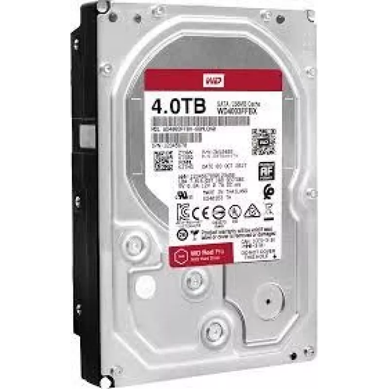 Festplatte | WESTERN DIGITAL | Red Pro | 4 TB | SATA 3.0 | 256 MB | 7200 U/min | 3,5 Zoll | WD4003FFBX