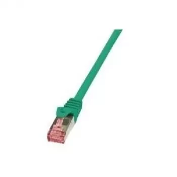 Logilink PrimeLine - Patchkabel - RJ-45 (M) - RJ-45 (M) - 7,5 m - SFTP, PiMF - CAT 6 - halogenfrei - grün (CQ2085S)