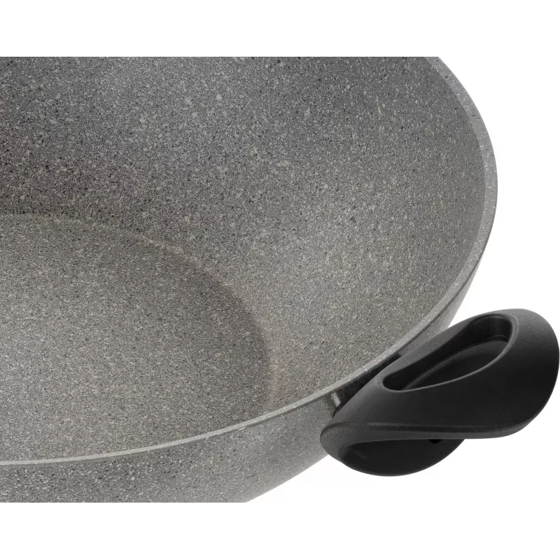Wok-Pfanne Ballarini Ferrara FERR8KD.36D 36 cm, Granitbeschichtung, zwei Griffe und Deckel