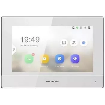 Hikvision DS-KH6320-WTE1-W Video-Türsprechanlage 17,8 cm (7 inch) Weiß