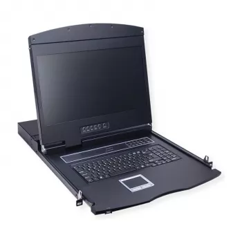 VALUE 19 Zoll LCD-KVM-Konsole. 19 Zoll. VGA. USB+PS/2. UK