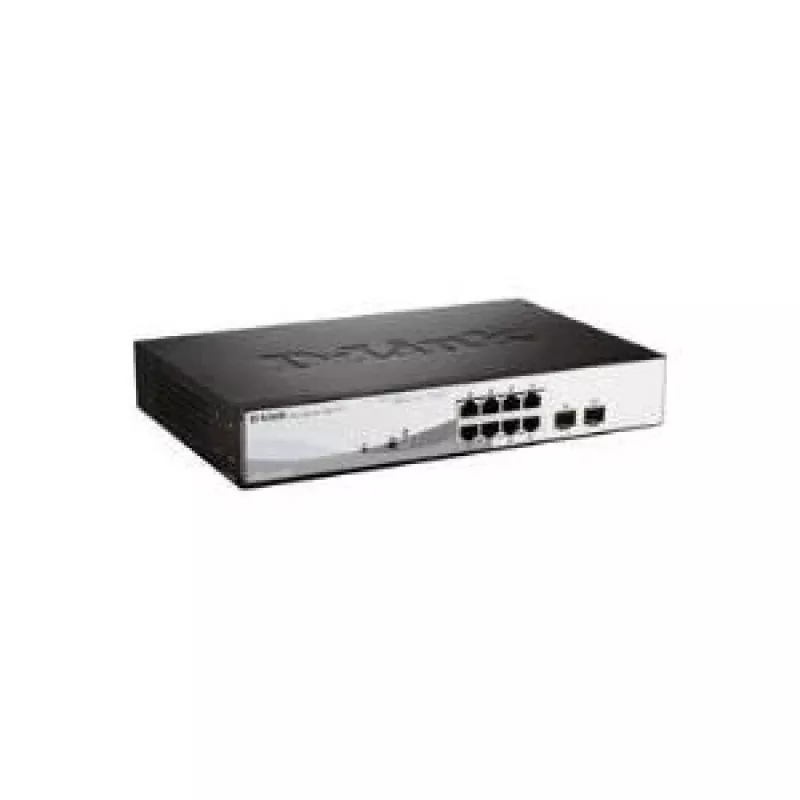 D-Link 8-Port Gigabit PoE Smart Managed Switch mit 2 SFP-Ports