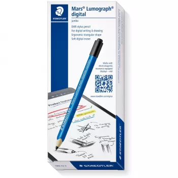 Graphitstift Staedtler Mars Lumograph digital Jumbo, PEFC-zertifiziert, 5 Minen