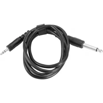 E-Gitarren-Adapterkabel Omnitronic 6,3 mm Klinke auf 3,5 mm (Modell 13063458)