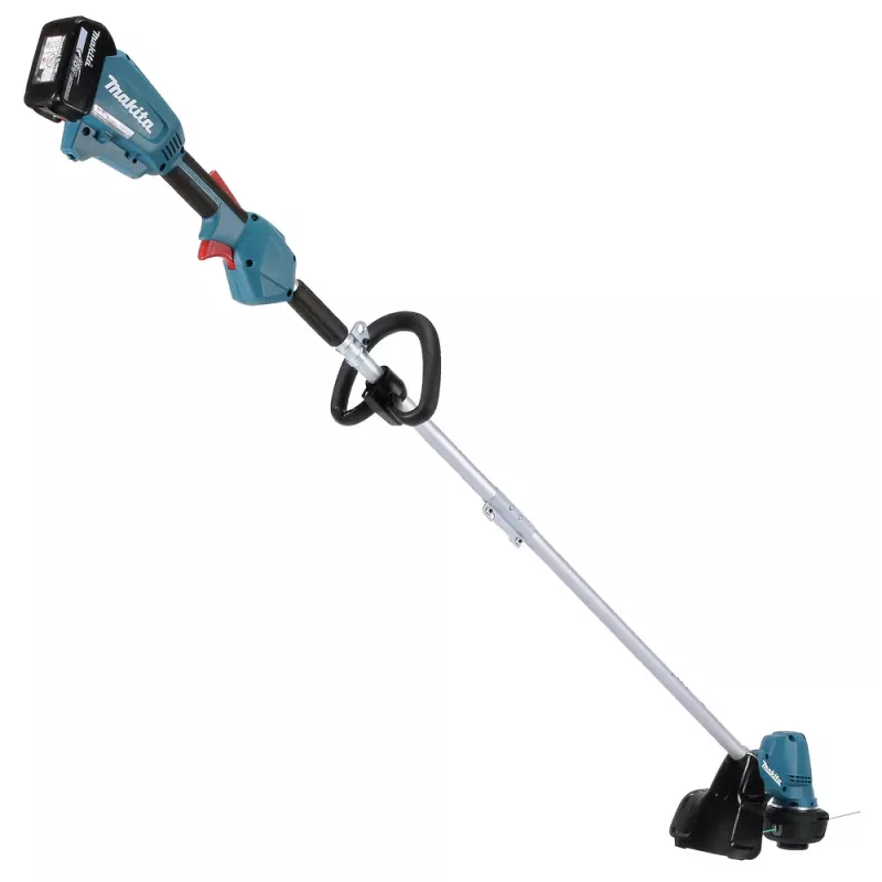 Makita DUR192LRT1, Rasentrimmer, Bügelgriff, 6000 U/min, Schwarz, türkis, 30 cm, 87,8 dB