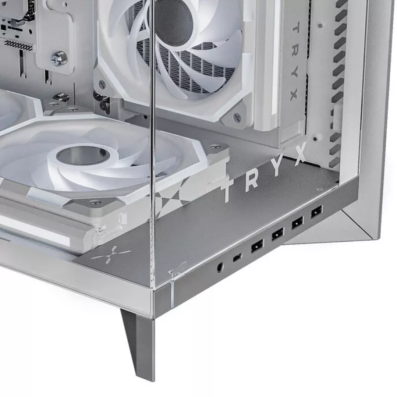 Case TRYX LUCA L70 Midi-Tower ARGB weiß