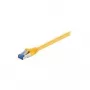 Wentronic Goobay CAT 6a Patchkabel, S/FTP (PiMF), Gelb, 3 m – LSZH halogenfrei, Kupfer (93781)