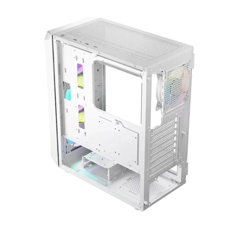 Logic PORTOS ARGB MINIDI USB 3.0 Gehäuse Weiß