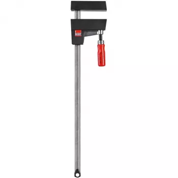 Bessey UniKlamp UK100 Zwinge, 1000 mm Länge, 80 mm Ausladung, schwarz/rot