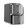 Ninja SL400EU Fritteuse Double 9,5 L 2470 W Heißluftfritteuse Schwarz, Grau