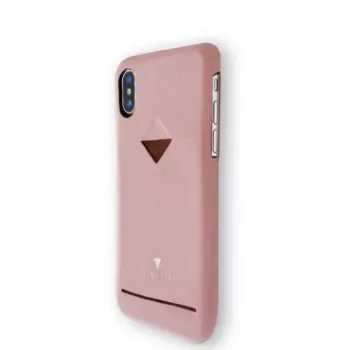 VixFox Handy-Rückenschale für iPhone XSMAX mit Kartenfach, rosa