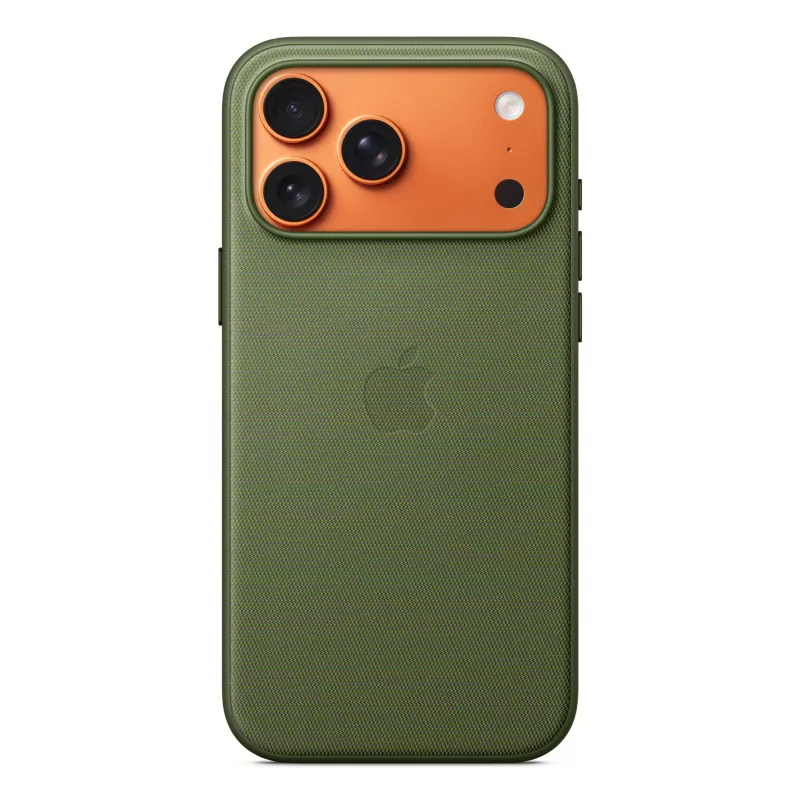 Cover Apple iPhone 17 Pro Max TechWoven Case mit MagSafe Grün