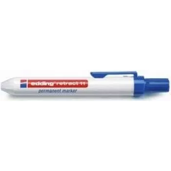 Permanentmarker Edding Retract 11 Bullet Tip Blau