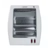 Quarz-Elektroheizlüfter ESPERANZA EHH010 400W/800W, weiß, 1,2 m Kabel, Tasten, einstellbarer Thermostat