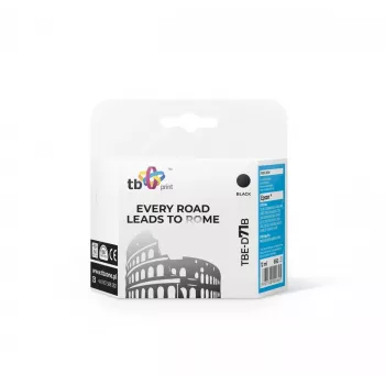 Tintenpatrone TB kompatibel mit Epson T0711 Schwarz