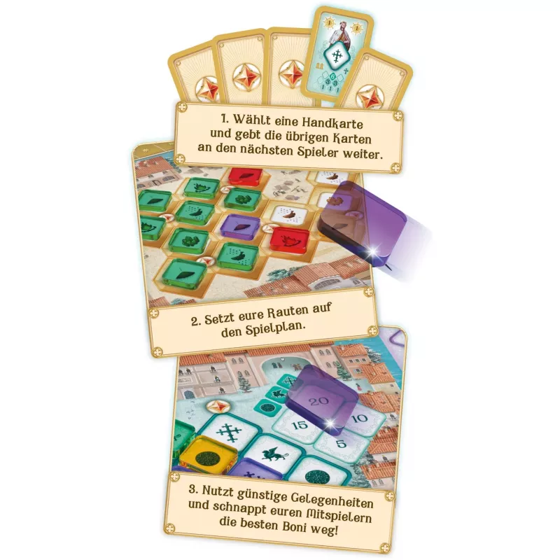 Mille Fiori, Brettspiel