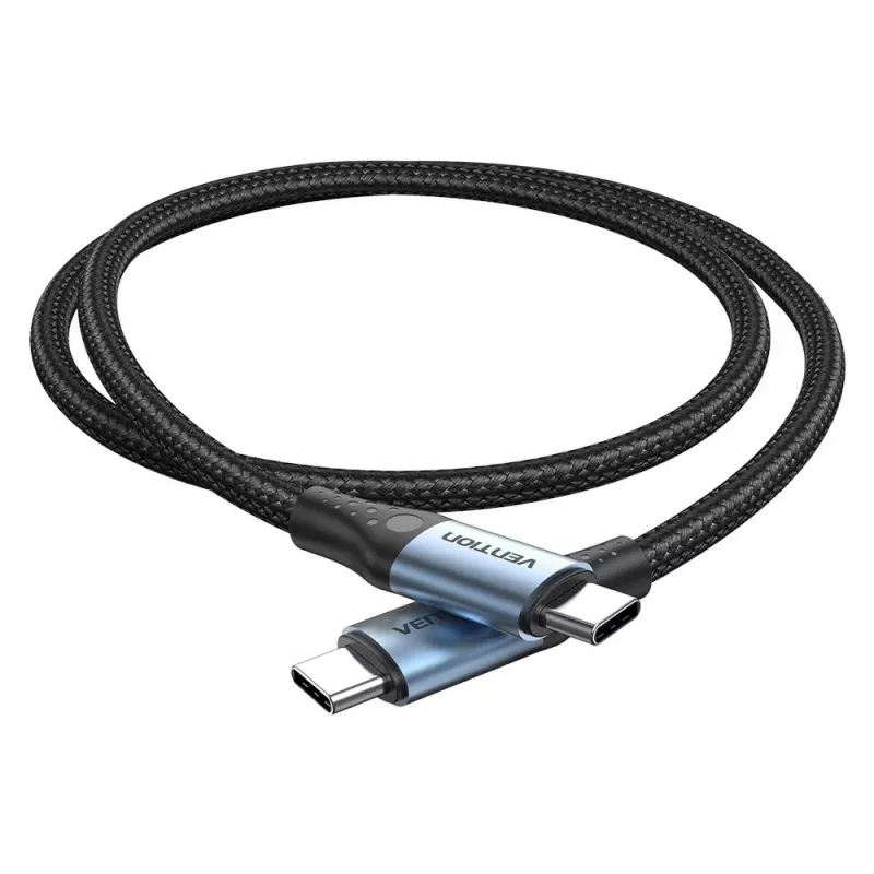 Vention USB 2.0 5A 240W 1m SCHWARZ USB-C-auf-C-Kabel